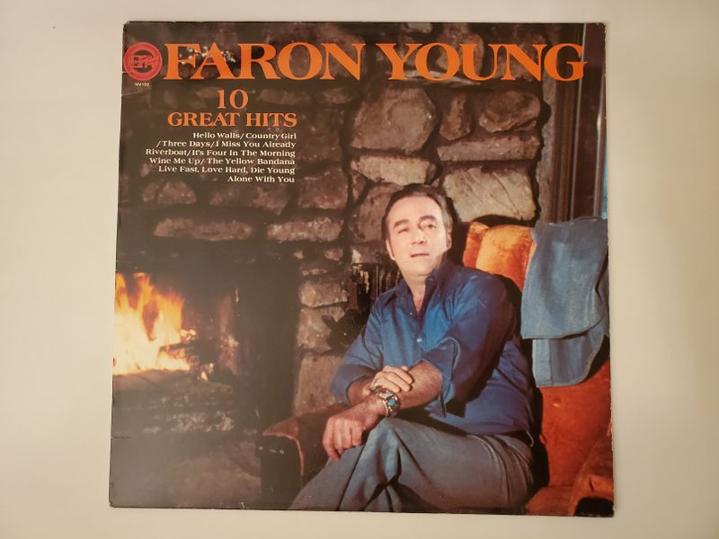 Faron Young 10 Great Hits vinyl record